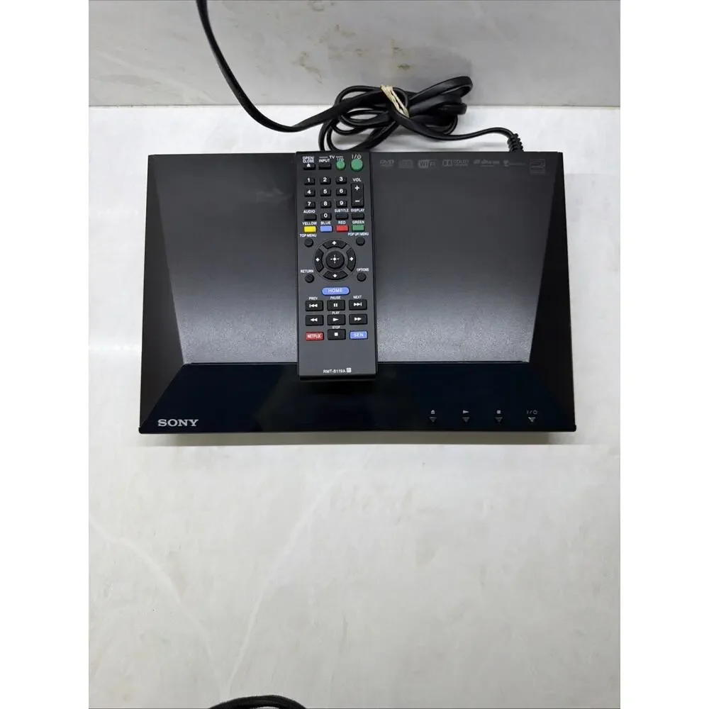 Sony BDP-S3100 Blu-Ray Player Wi-Fi Streaming w/ Remote Tested